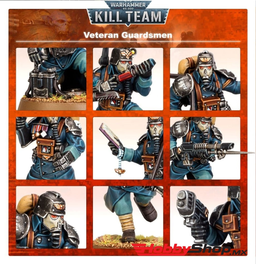 Games Workshop - Kill Team Veteran Guardsmen En Existencia
