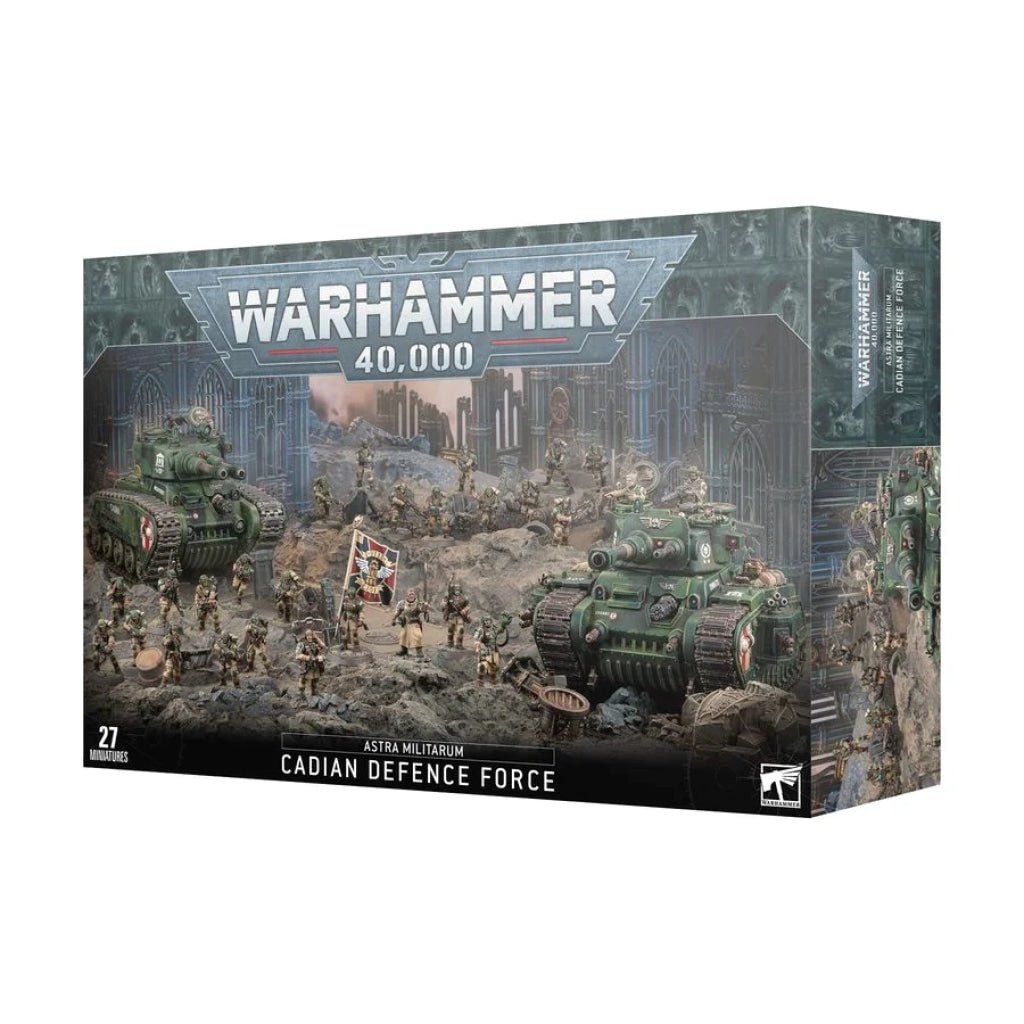 Games Workshop - Warhammer 40 000: Astra Militarum Cadian Defence Force En Existencia