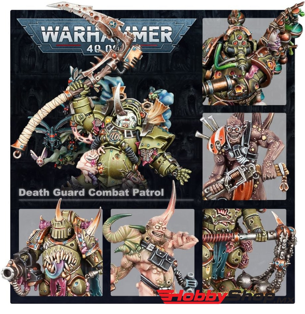 Games Workshop - Warhammer 40 000: Combat Patrol Death Guard En Existencia