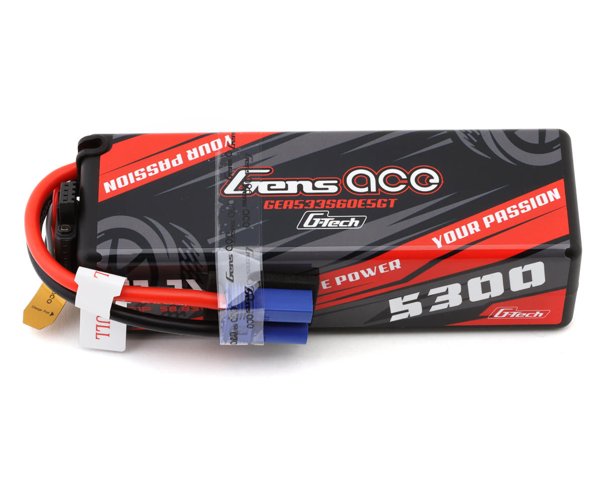 Gens Ace - G-Tech Smart 3S LiPo Battery 60C (11.1V/5300mAh) w/EC5 Connector