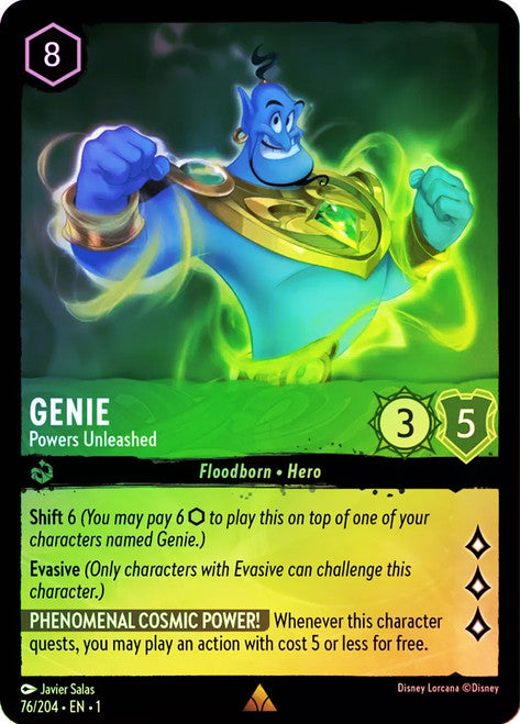 Carta Bestow a Gift,Set Into the Inklands, Número de Tarjeta 60 , Color Amethyst, Rarity Common