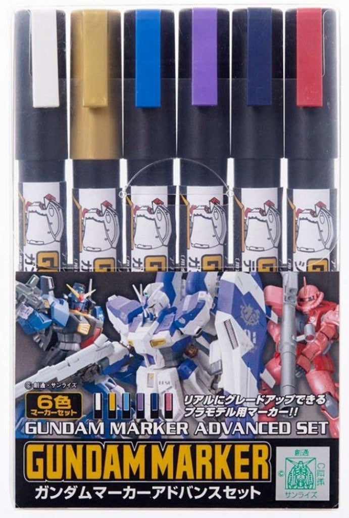 Gundam - Marcadores Advanced Set En Existencia
