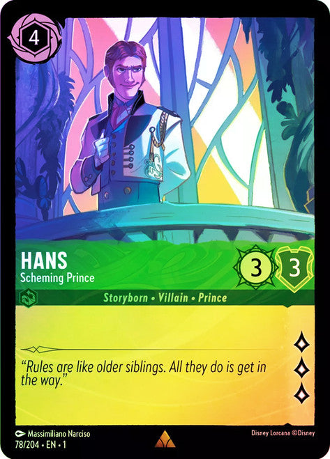 Carta Last-Ditch Effort,Set Into the Inklands, Número de Tarjeta 62 , Color Amethyst, Rarity Uncommon