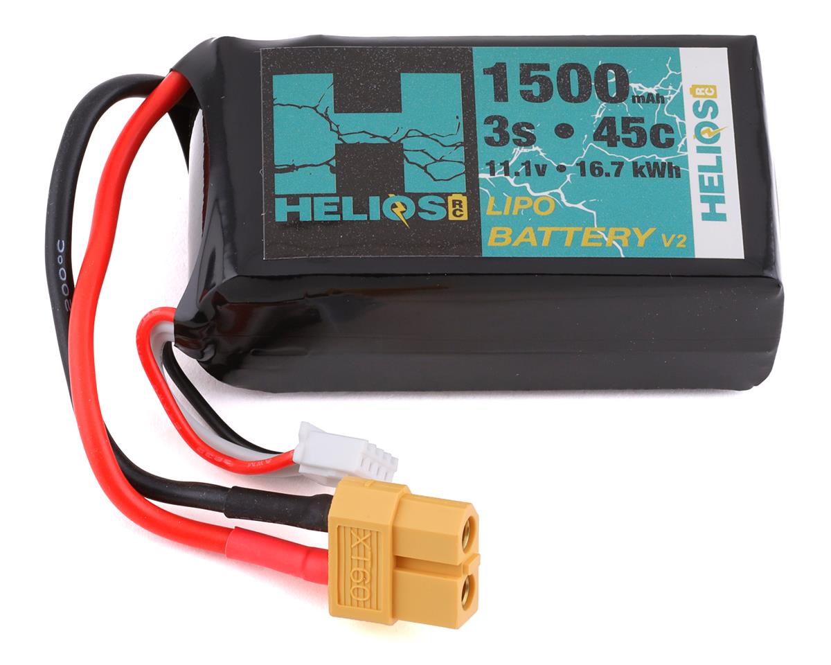Helios RC - 3S 45C LiPo Battery w/XT60 Connector (11.1V/1500mAh)