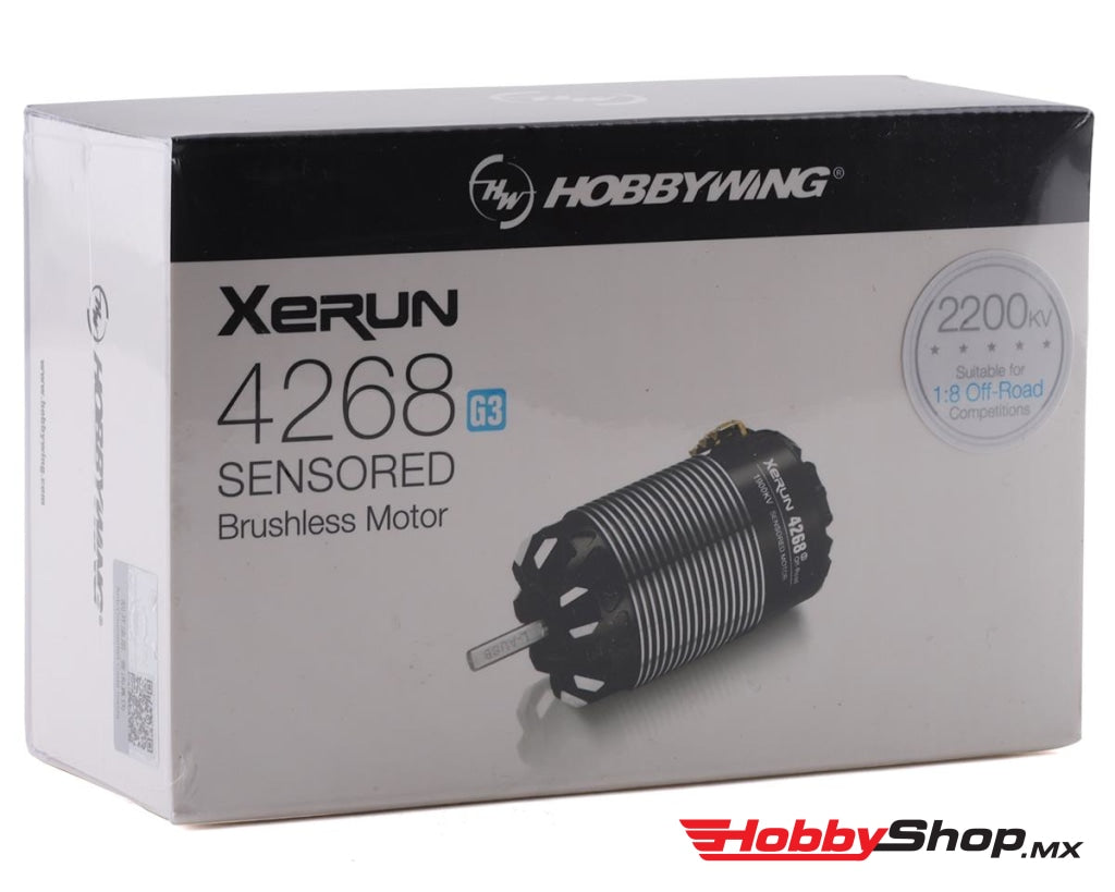 Hobbywing - Xerun 1/8 Competition G3 Motor 4268Sd-2200Kv En Existencia