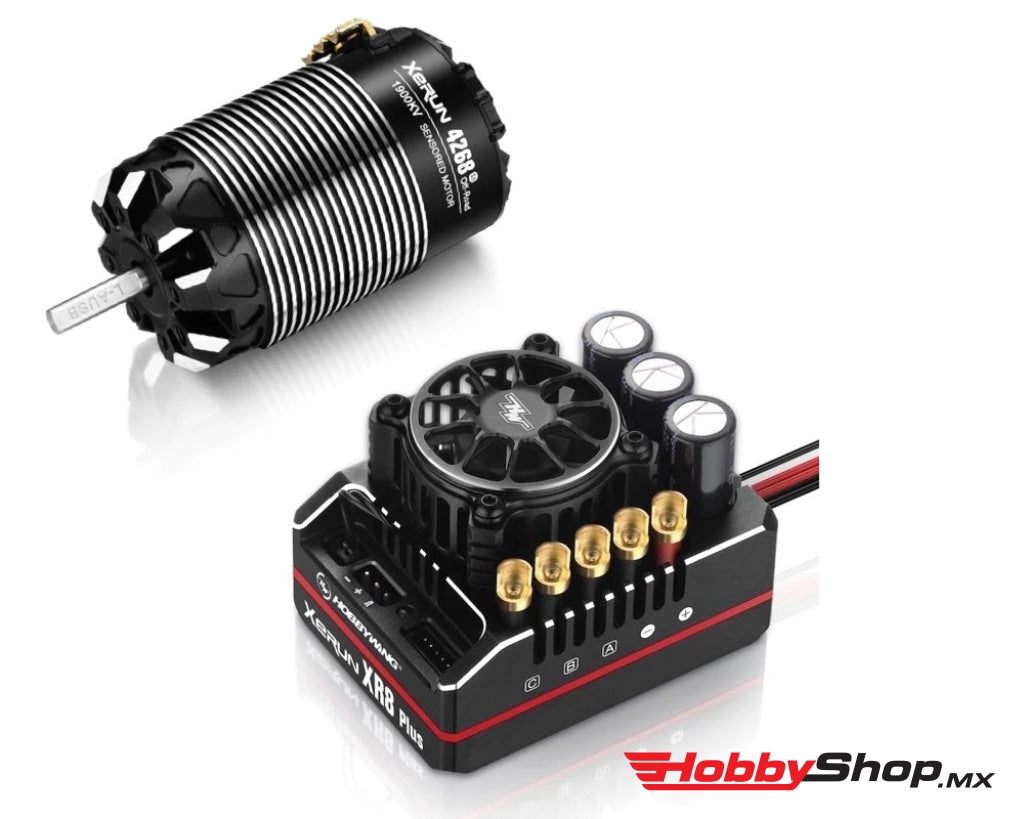 Hobbywing - Xr8 Plus Combo G2S Esc + 4268 G3 Motor (1900Kv) En Existencia