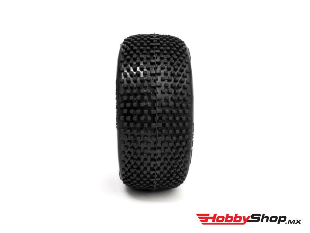 Hot Race 1:8 Pair Of Buggy Tires Miami (Medium) Rin Blanco En Existencia