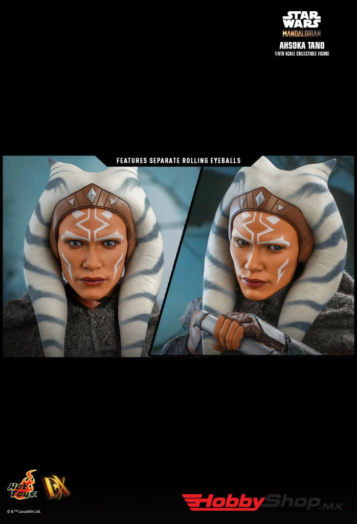 Hot Toys Dx Series - Star Wars The Mandalorian Ahsoka Tano Escala 1/6 En Existencia