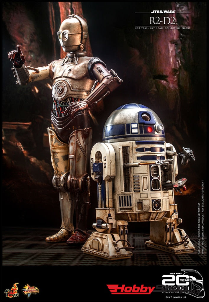 Hot Toys Movie Masterpiece Series: Star Wars - R2 D2 Escala 1/6 En Existencia