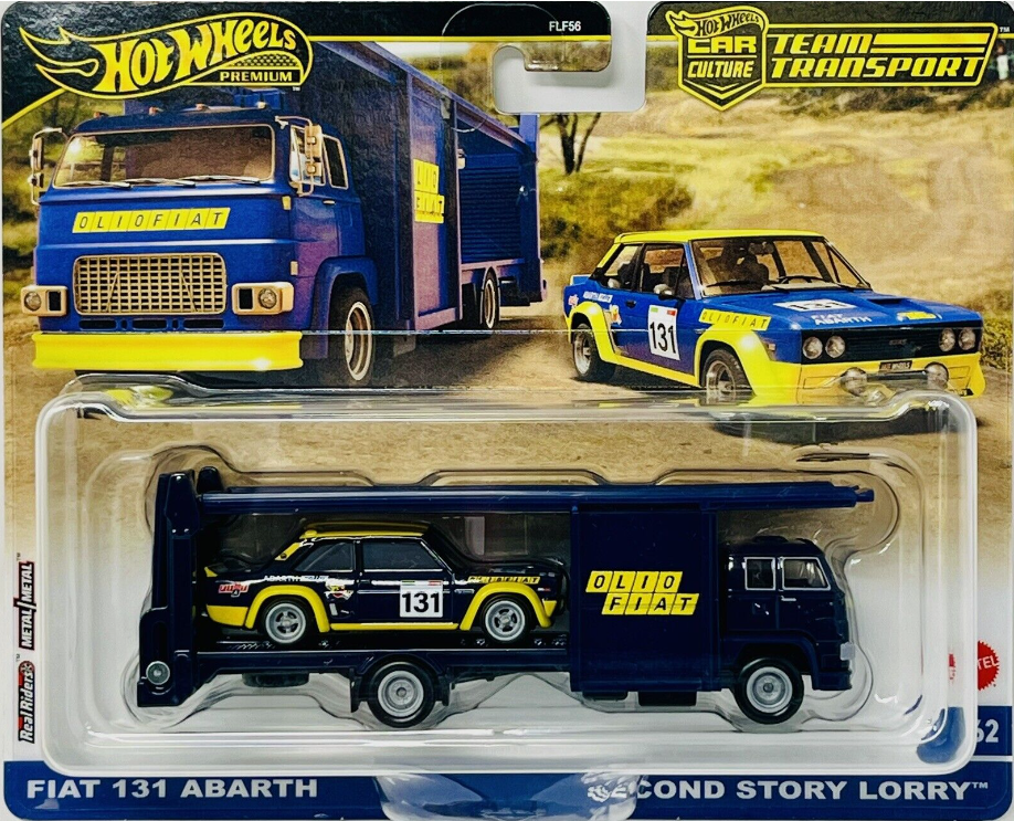 Mattel - HOT WHEELS HRV43 FIAT 131 ABARTH-SECOND STORY LORRY