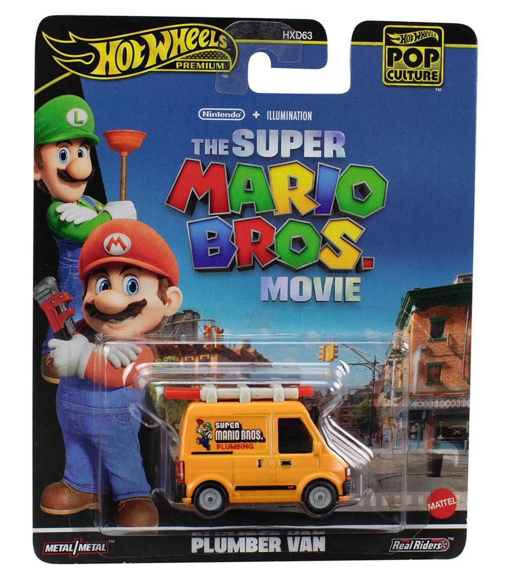 Mattel - Premium Pop Culture Plumber Van The Mario Bros Movie