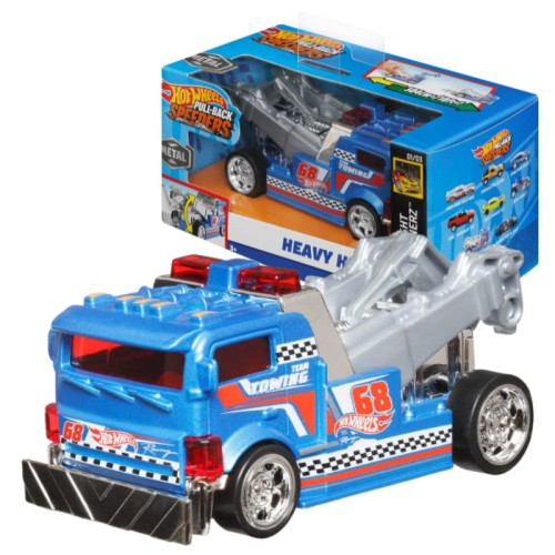 Mattel - Hot Wheels AUTKO HOT WHEELS PULL-BACK SPEEDERS HEAVY HITCHER