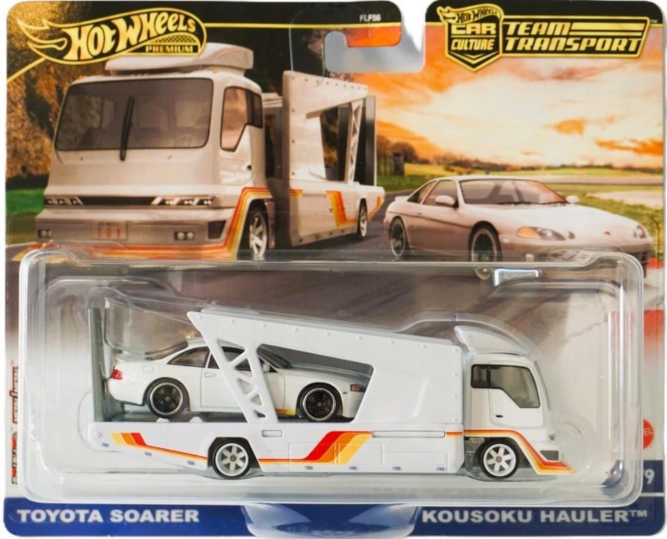 Mattel - Hot Wheels 2025 Team Transport Case F Toyota Soarer & Kousoku Hauler #79