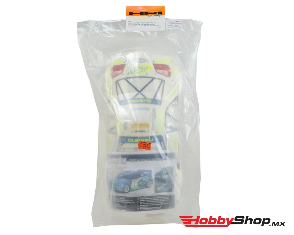 Hpi Racing - Subaru Impreza Wrc 2001 Carrocería Transparente 200Mm En Existencia