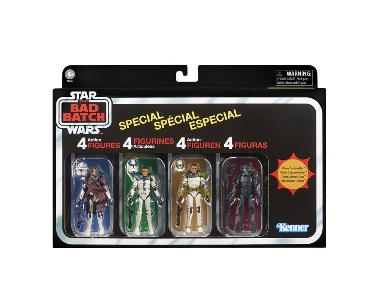 Hasbro - Star Wars - THE BAD BATCH 4-Pack