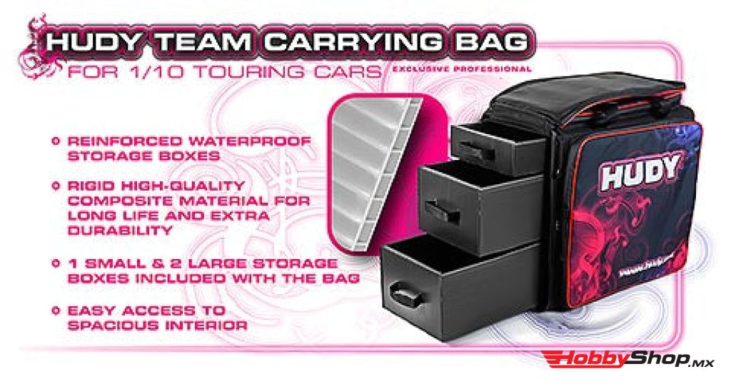 Hudy - 1/10 Carrying Bag With Drawers V3 En Existencia