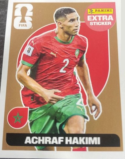 Extra Sticker - Estampas Álbum FIFA CANADÁ/EU/MÉXICO 2026 Panini