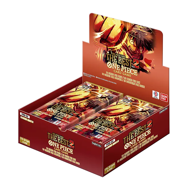 Bandai - One Piece Card Game: PRB-02 The Best vol.2 Premium Booster Display (20 packs)
