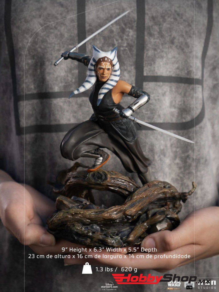 Iron Studios - The Mandalorian Ahsoka Tano Dbs Escala De Arte 1/10 En Existencia