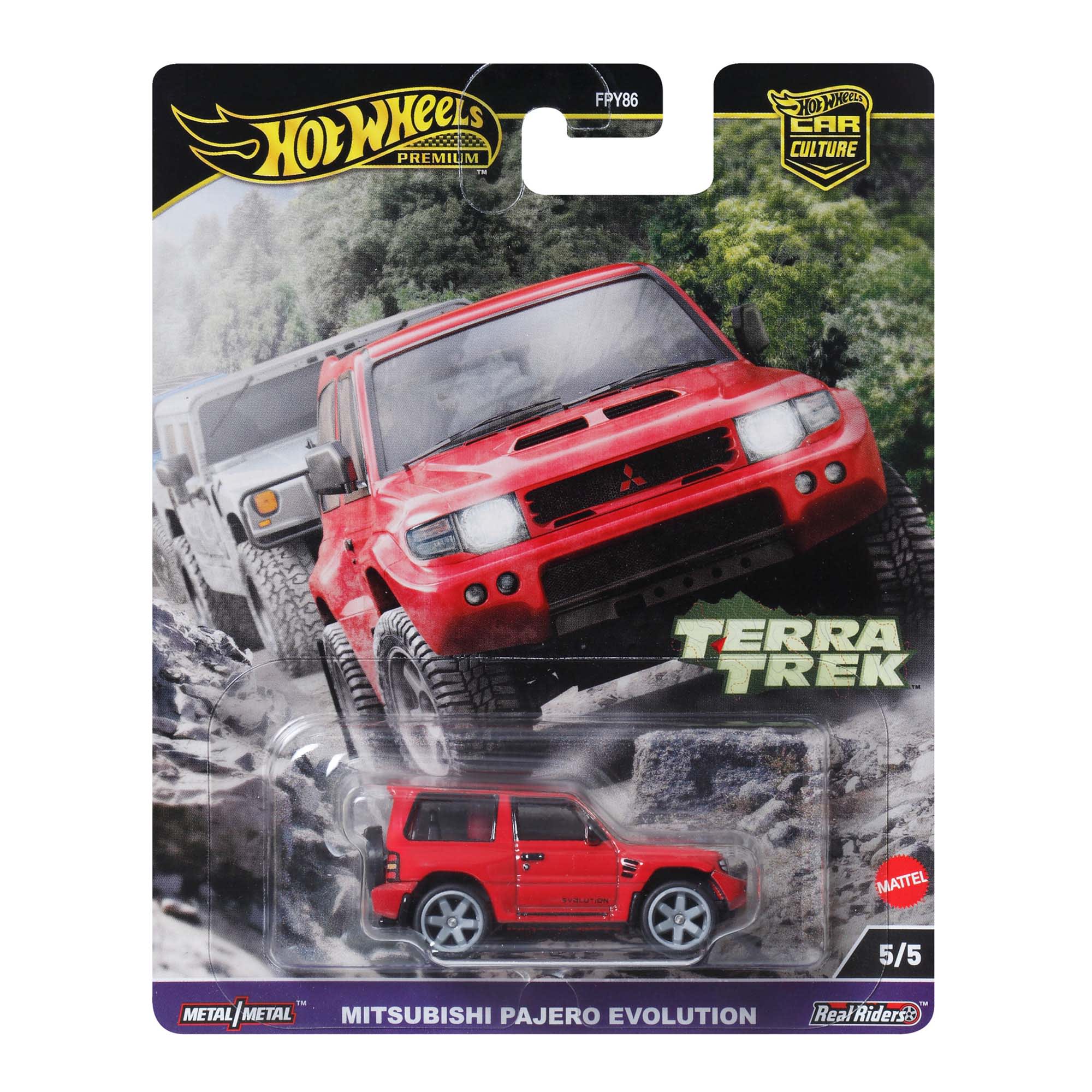 Mattel - Hot Wheels Premium Car Culture Mitsubishi Pajero Evolution 5/5