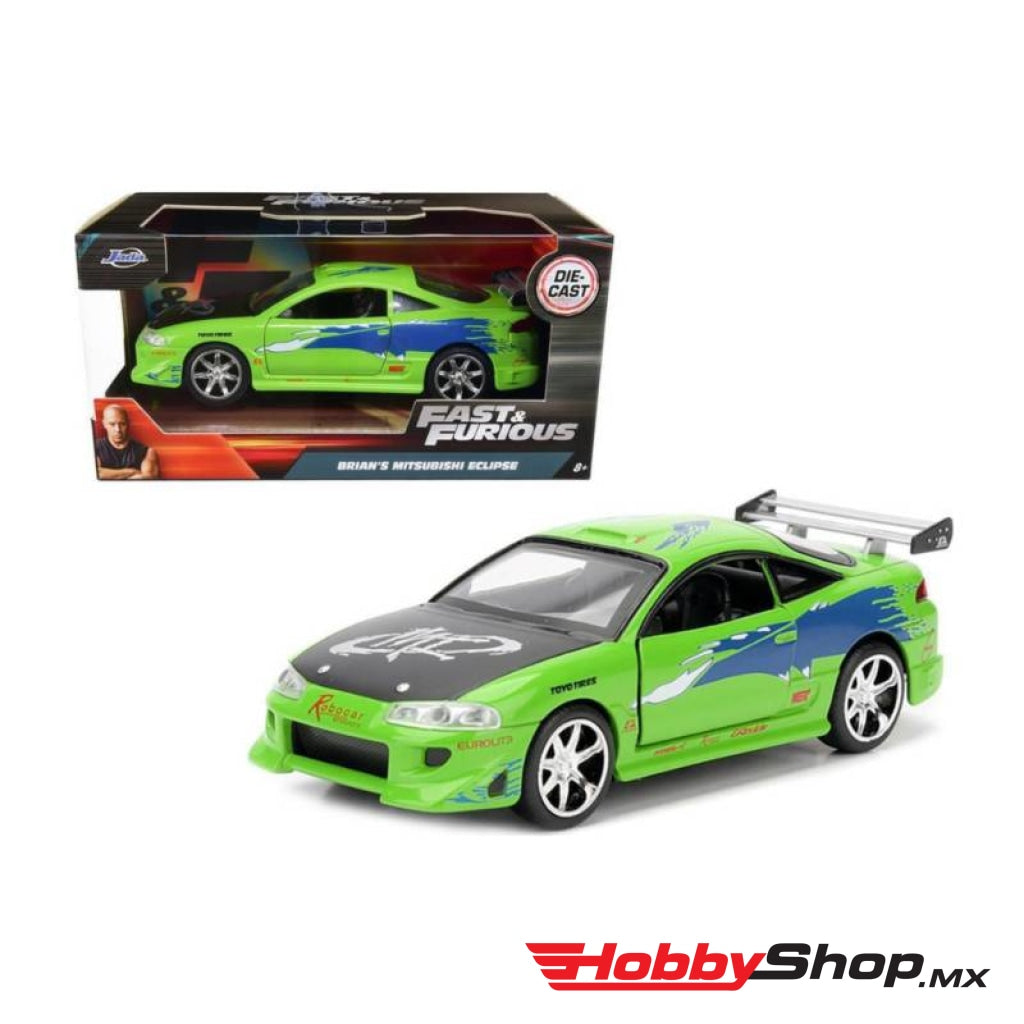 Jada Toys - Fast & Furious Brians Mitsubishi Eclipse Escala 1:32 En Existencia