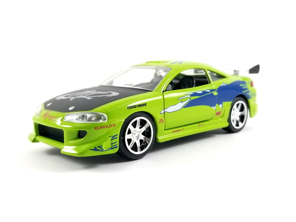 Jada Toys - Fast & Furious Brians Mitsubishi Eclipse Escala 1:32 En Existencia
