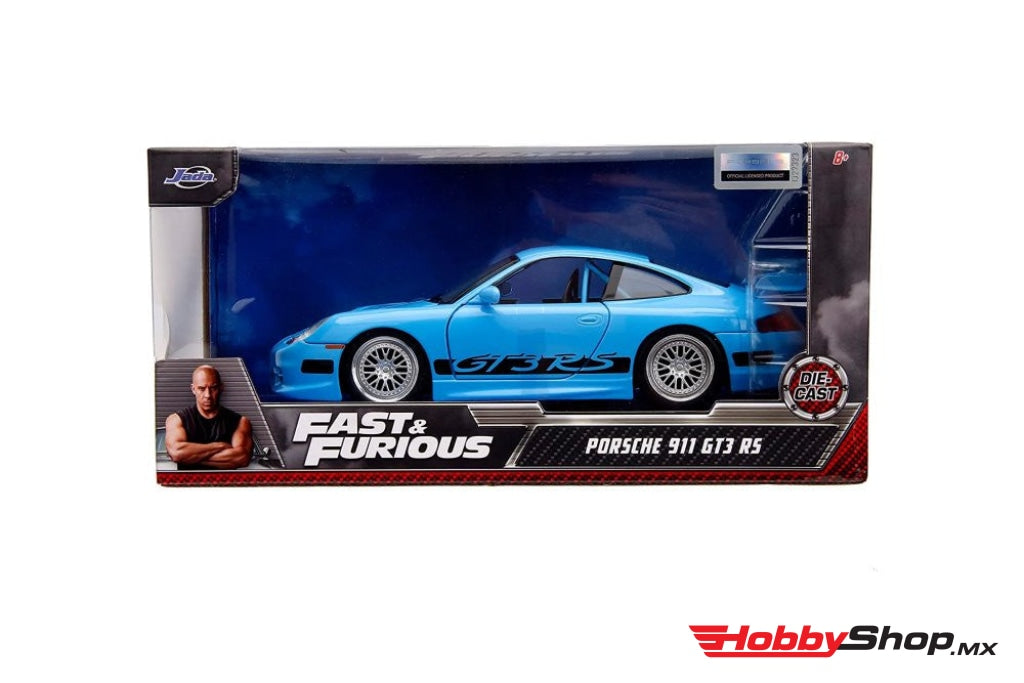 Jada Toys - Fast & Furious Porsche 911 Gt3 Rs Escala 1:24 En Existencia