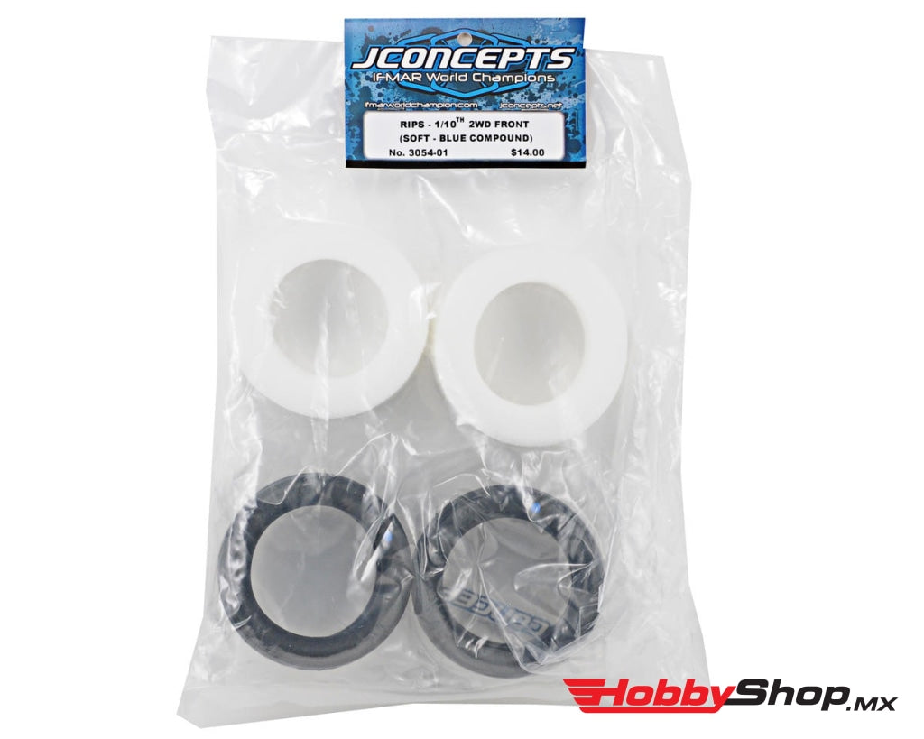Jconcepts - Rips 2.2 2Wd Front Buggy Tires (2) (Blue) En Existencia