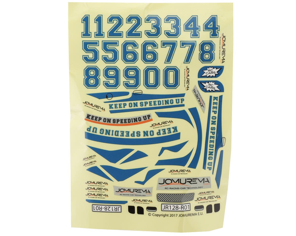 Jomurema - Mini-Z GT01 Car Body Set Light Red