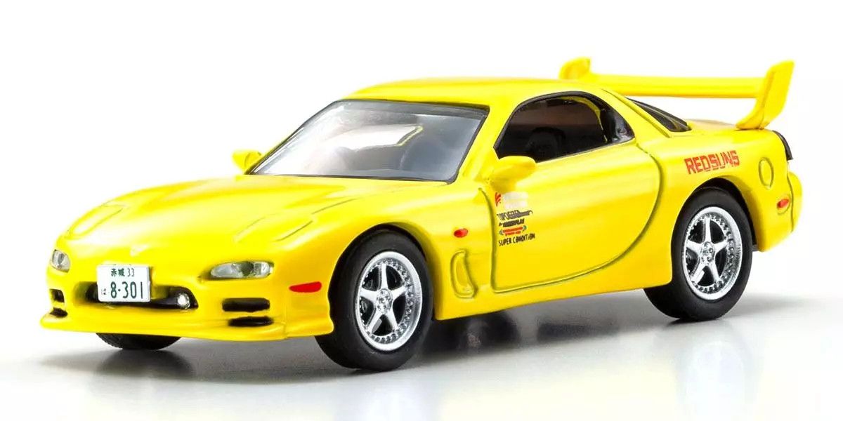 Kyosho - INITIAL D Mazda RX-7 (FD3S) (Takahashi Keisuke), escala 1:64