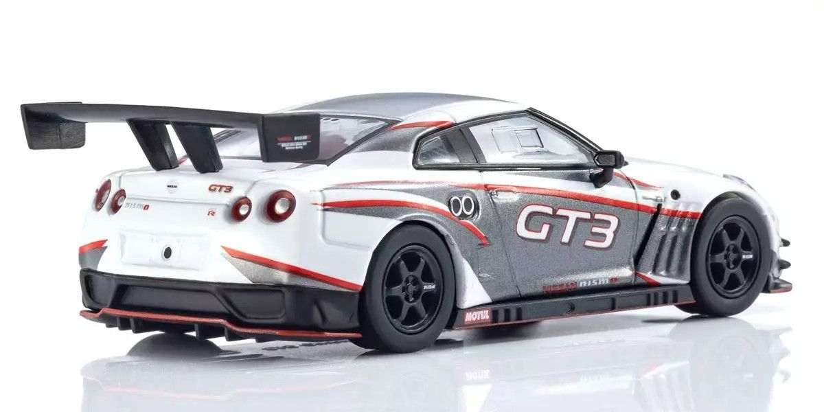 Kyosho - [MOTN] NISMO R35 GT-R GT3 with LED (White), escala 1:64