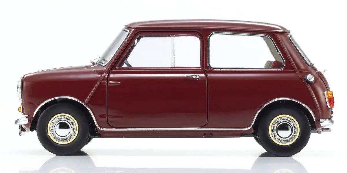 Kyosho - Original 1/18scale Morris Mini Minor (Cherry Red), escala 1:18
