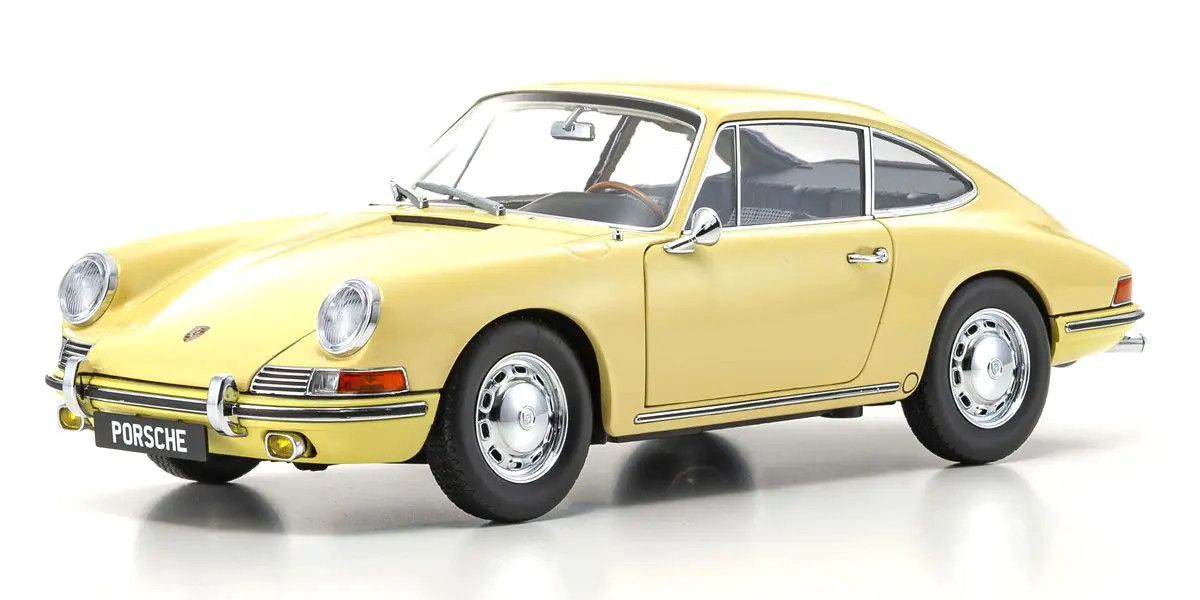 Kyosho - Original 1/18scale Porsche 911(901) 1964 (Champagne Yellow), escala 1:18