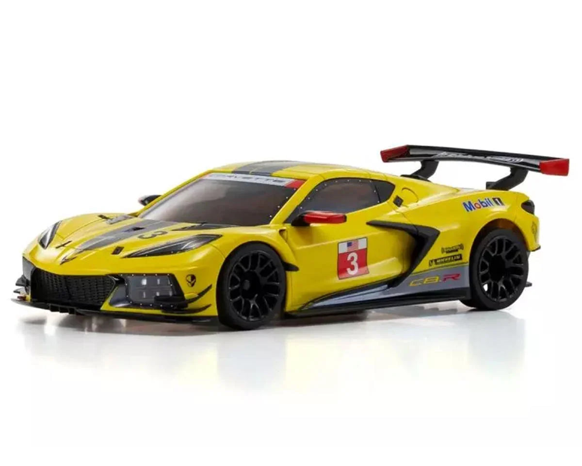 Kyosho - MINI-Z RWD MR-04 readyset CHEVROLET® CORVETTE® C8.R Yellow