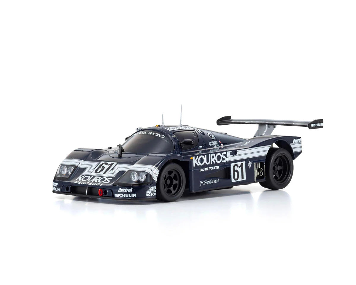 Kyosho - MINI-Z RWD MR-04 readyset Sauber-Mercedes Gruppe-C-Rennsportwagen C9, Nr.61, LM1988
