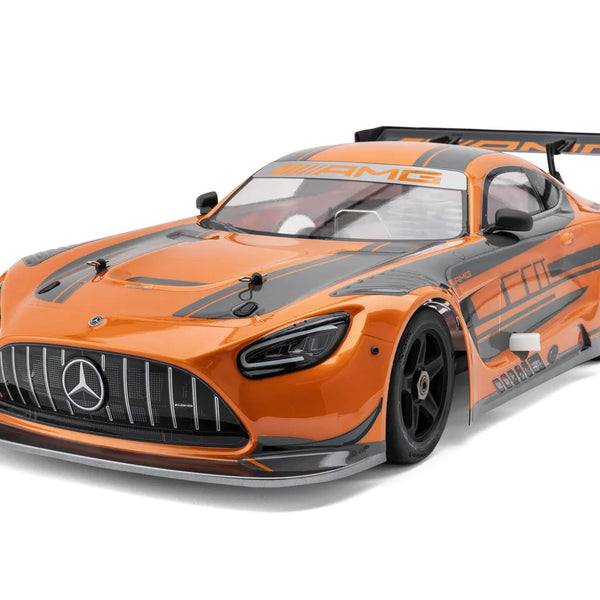 Kyosho Mercedes GT3 AMG 1/8 Nitro Inferno GT2 – Radiocommandée, Moteur 4,1cc à Strappo