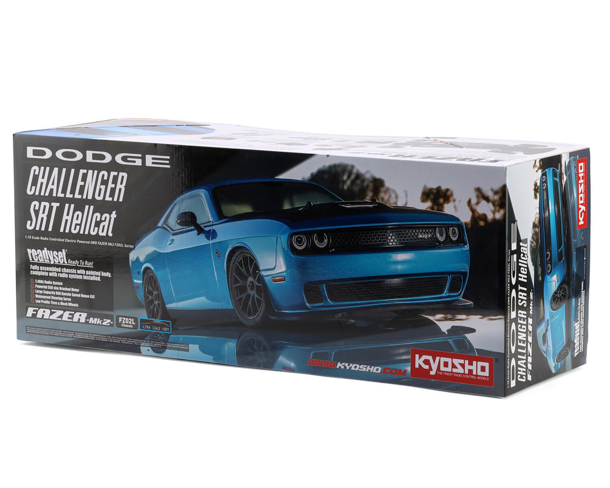 Kyosho - FAZER Mk2 FZ02L 2015 Dodge Challenger SRT Hellcat B5 Blue