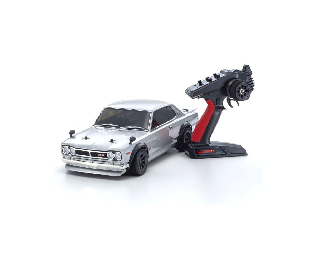 Kyosho - 1/10 Scale Radio Controlled Electric Powered 4WD FAZER Mk2 FZ02 Series Readyset NISSAN SKYLINE 2000GT-R(KPGC10) Tuned Ver. Silver