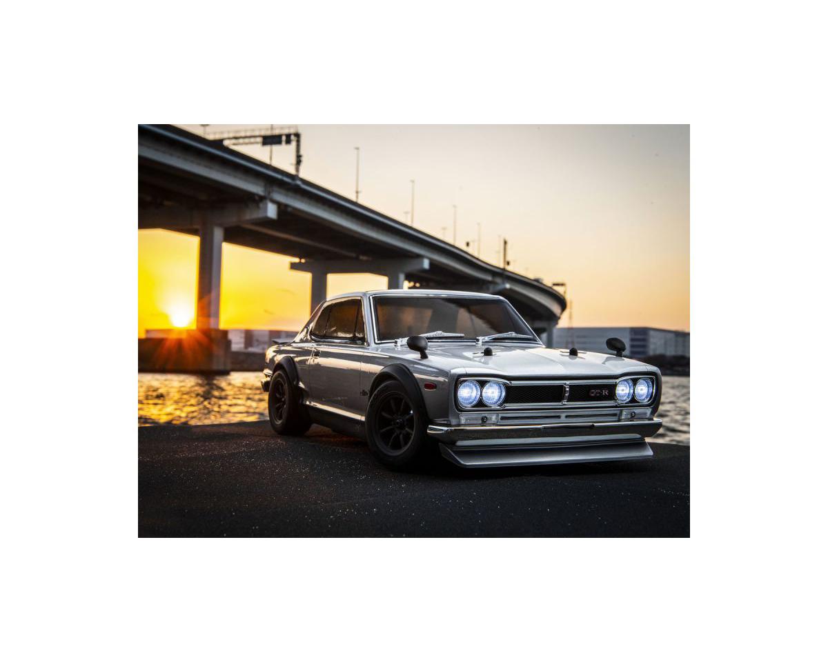 Kyosho - 1/10 Scale Radio Controlled Electric Powered 4WD FAZER Mk2 FZ02 Series Readyset NISSAN SKYLINE 2000GT-R(KPGC10) Tuned Ver. Silver