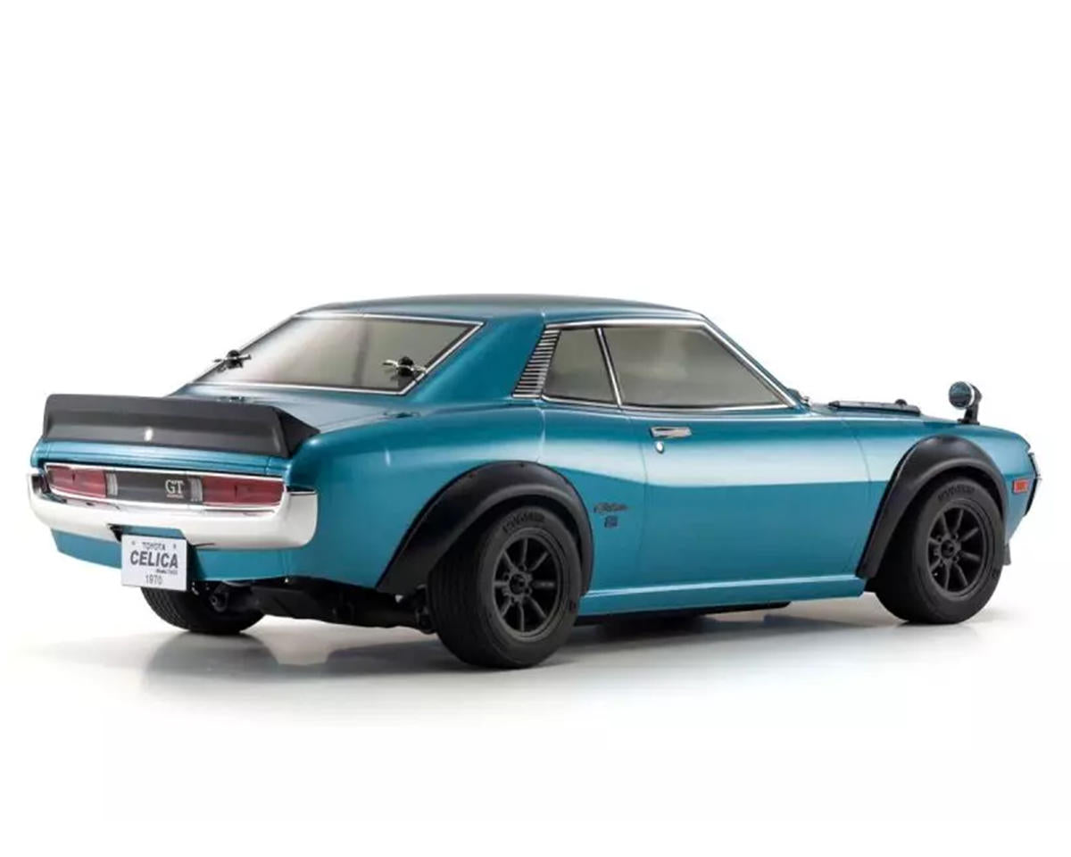 Kyosho - 1/10 Scale Radio Controlled Electric Powered 4WD FAZER Mk2 FZ02 Series Readyset 1970 TOYOTA CELICA GT Tuned Ver. Orion Turquoise