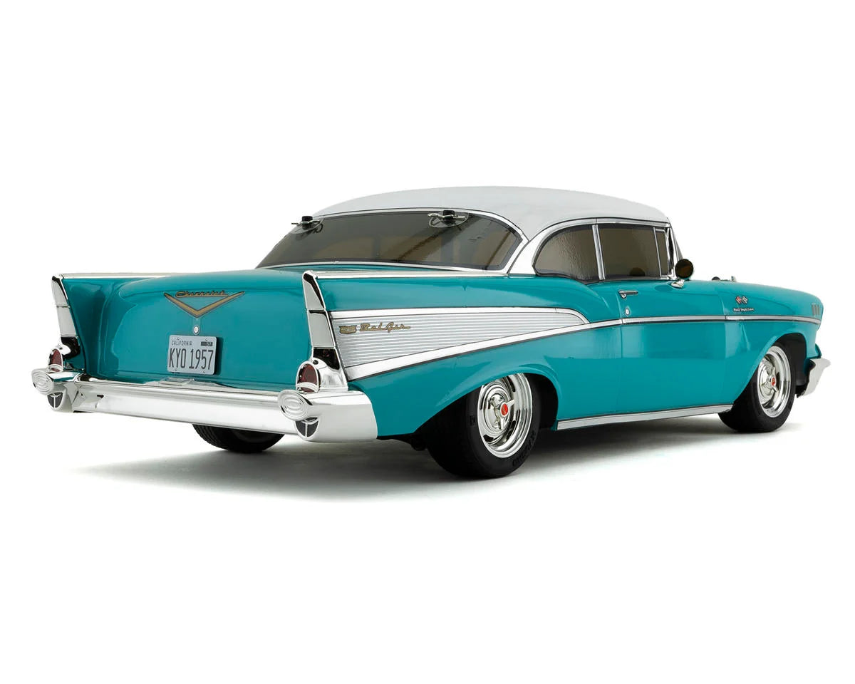Kyosho - 1:10 Scale Radio Controlled Electric Powered 4WD FAZER Mk2 FZ02L Series readyset 1957 Chevy® Bel Air Coupe Tropical Turquoise