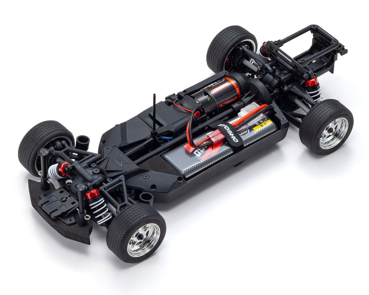 Kyosho - FAZER Mk2 1969 Ford Mustang Boss 429 Electric 4WD 1/10 RTR Touring Car (Black Jade) w/Syncro KT-231P 2.4GHz Radio