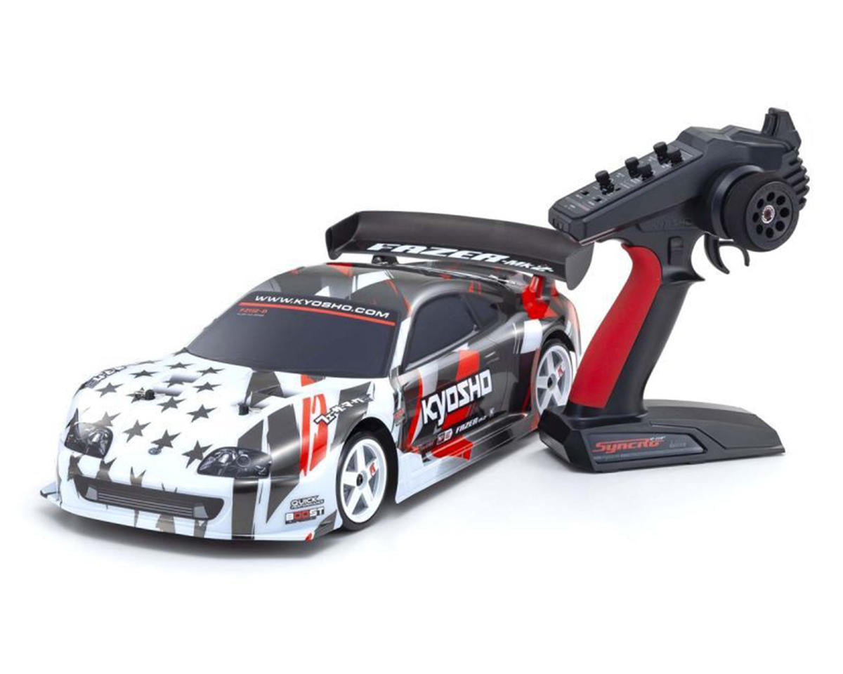 Kyosho - 1:10 Scale Radio Controlled Electric Powered 4WD FAZER Mk2 FZ02-D Toyota Supra (A80)