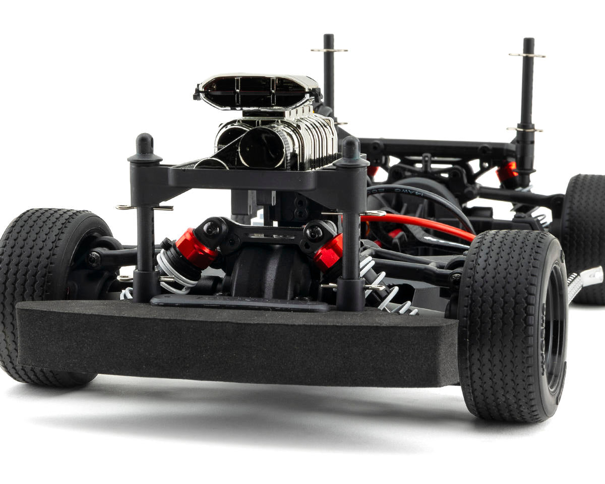 Kyosho - 1:10 Scale RC EP 4WD FAZER Mk2 FZ02L VE Series readyset 1970 Chevy® Chevelle® Supercharged VE Dark Blue
