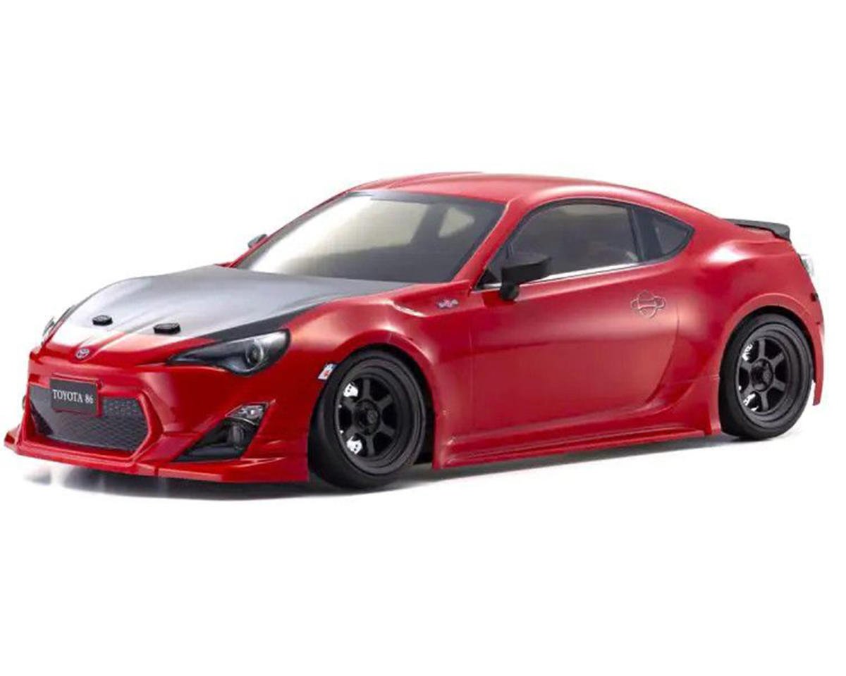 Kyosho - 1:10 Scale Radio Controlled Electric Powered 2WD FAZER D2 FZD2 Series readyset TOYOTA 86 GT Tuned Ver. Lightning Red