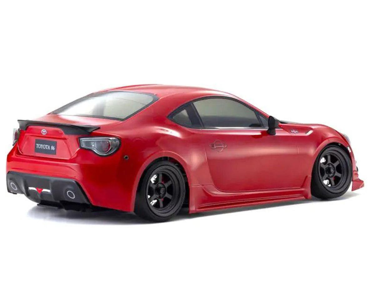 Kyosho - 1:10 Scale Radio Controlled Electric Powered 2WD FAZER D2 FZD2 Series readyset TOYOTA 86 GT Tuned Ver. Lightning Red