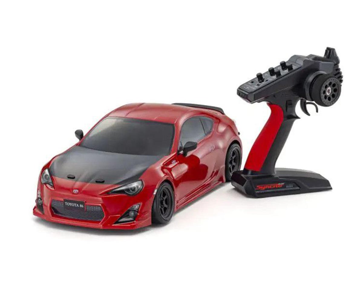 Kyosho - 1:10 Scale Radio Controlled Electric Powered 2WD FAZER D2 FZD2 Series readyset TOYOTA 86 GT Tuned Ver. Lightning Red