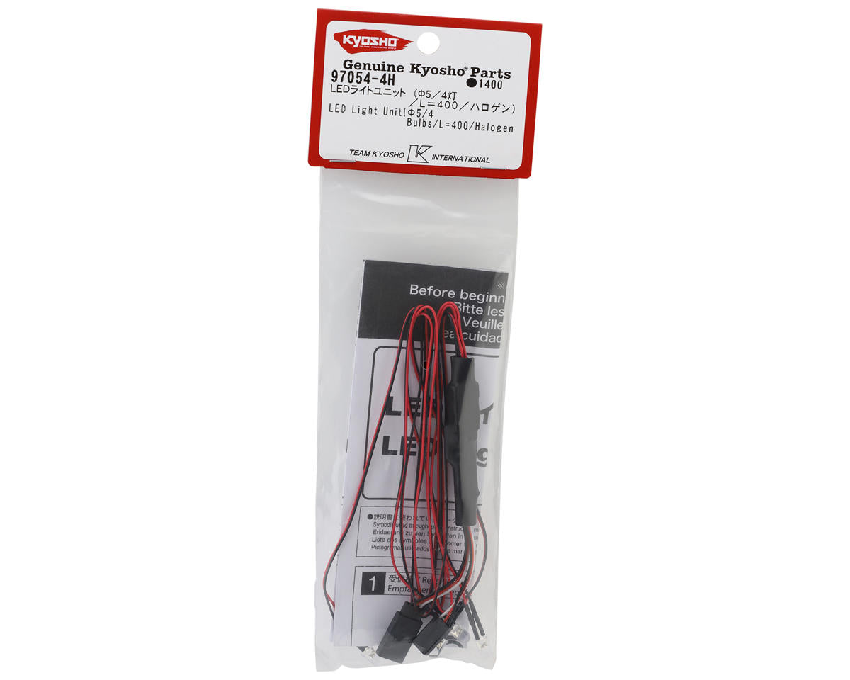 Kyosho - LED Light Unit (5mm/4 Bulbs/L=400/Halogen)