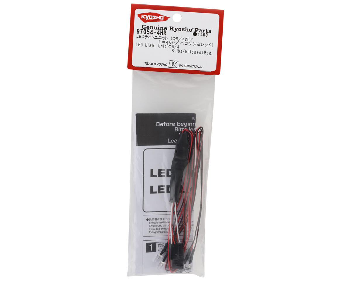 Kyosho - LED Light Unit (5/4 Bulbs/Halogen&Red)