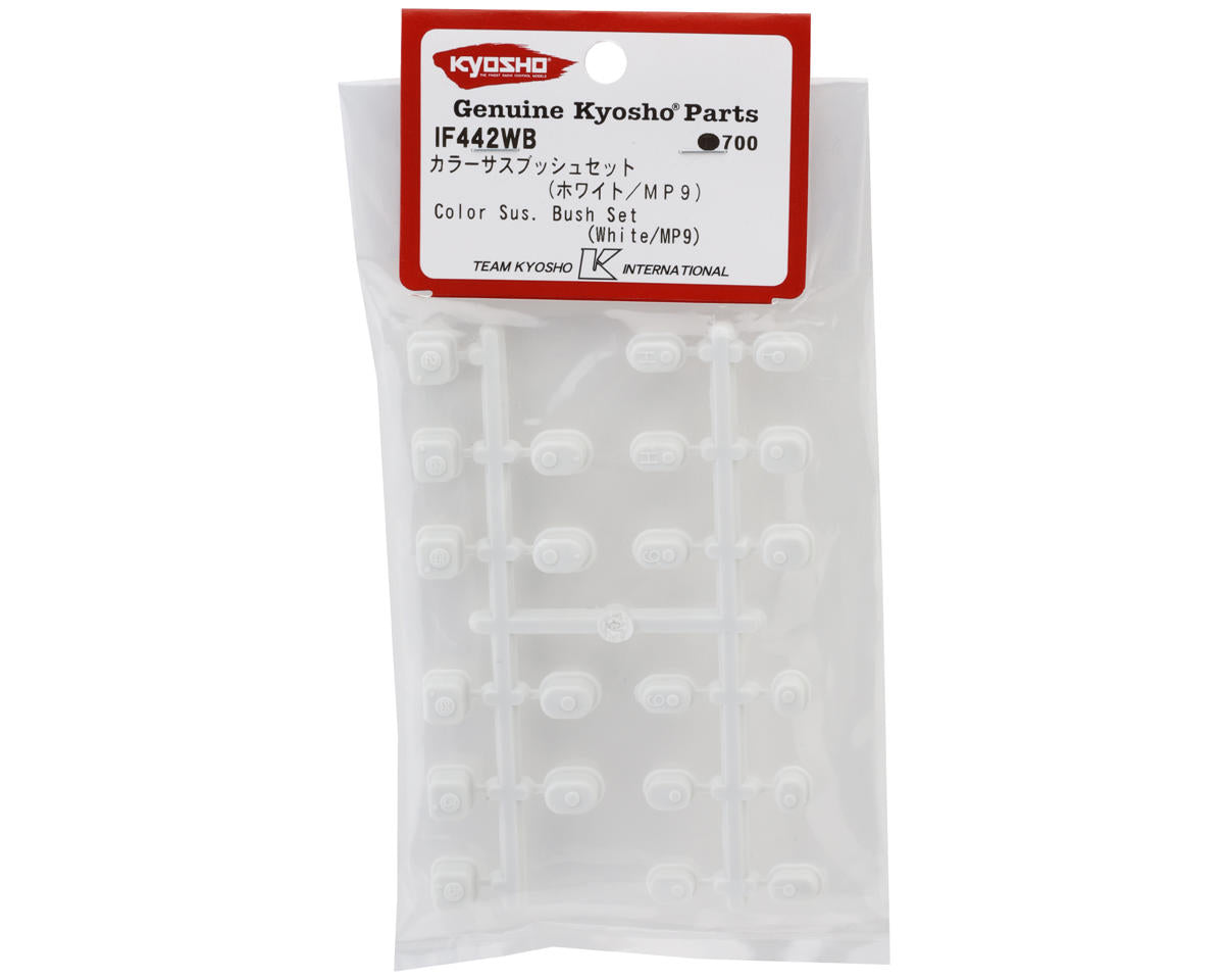 Kyosho - Inferno MP9 Color Suspension Mount Bushings Set (White)